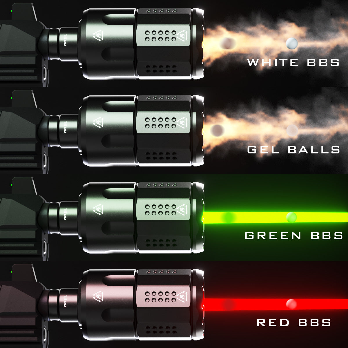 EMG x Strike Industries Linear Compensator Built-In Flare Mono Tracer