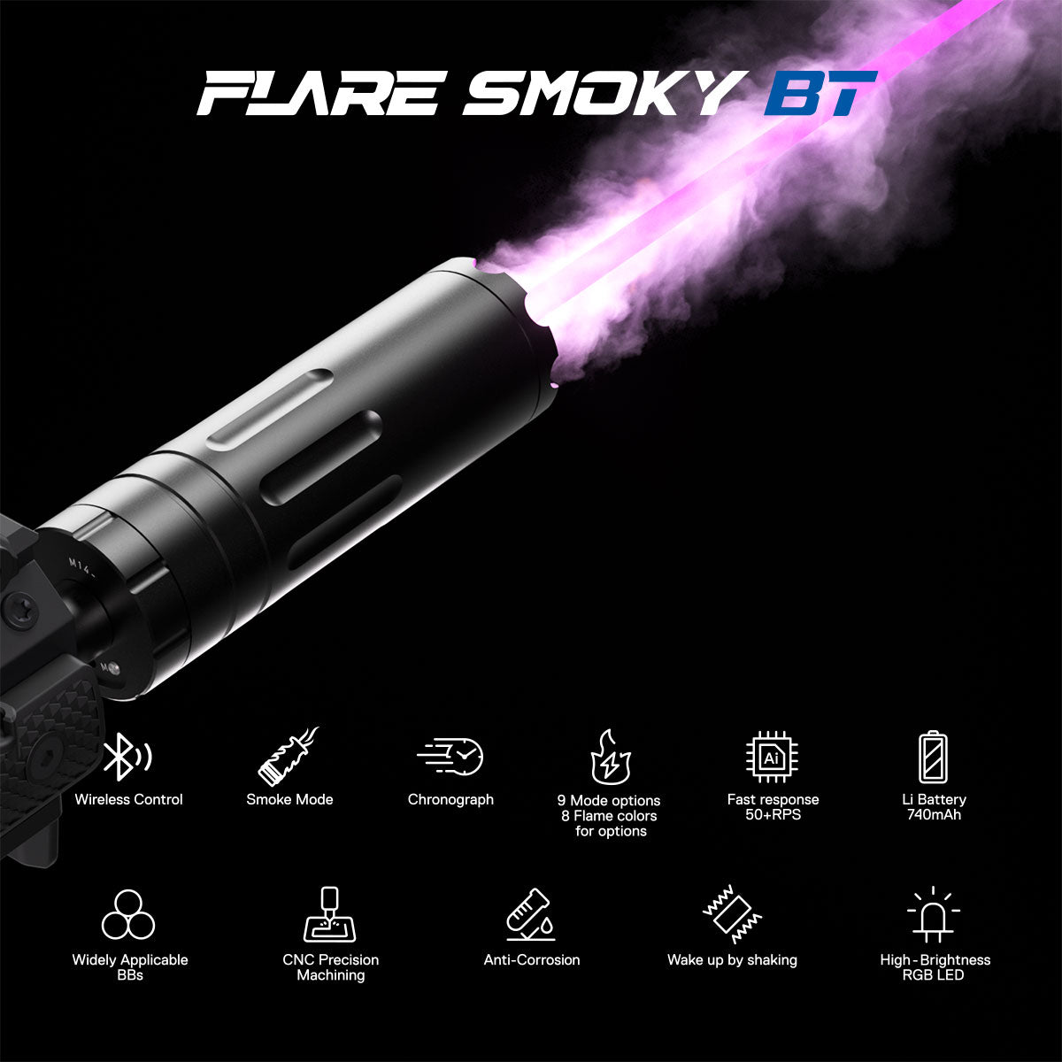 Eshooter Flare Smoky BT Tracer Unit