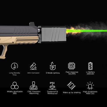 Eshooter Flare Cube Mono Tracer Unit